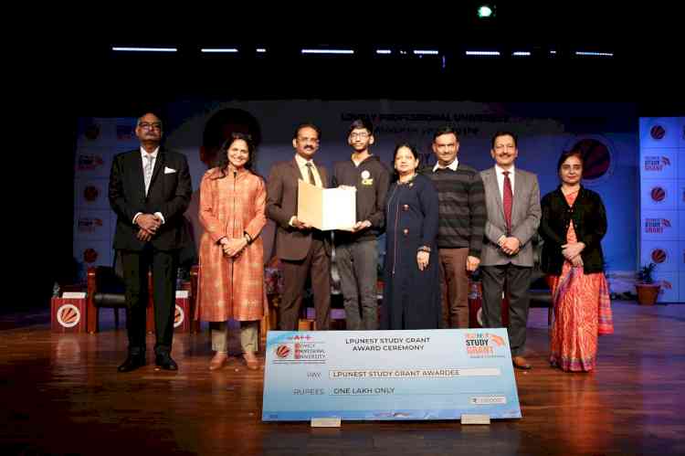 LPU awards Rs 88 Lakh Study Grant to India's top 88 Students