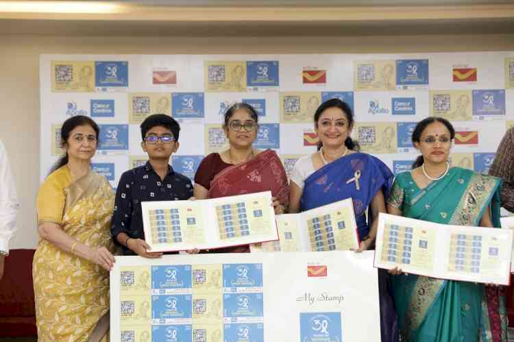 India Post and Apollo Cancer Centres Chennai, join hands to launch `Stamp Out Childhood Cancer’ Campaign