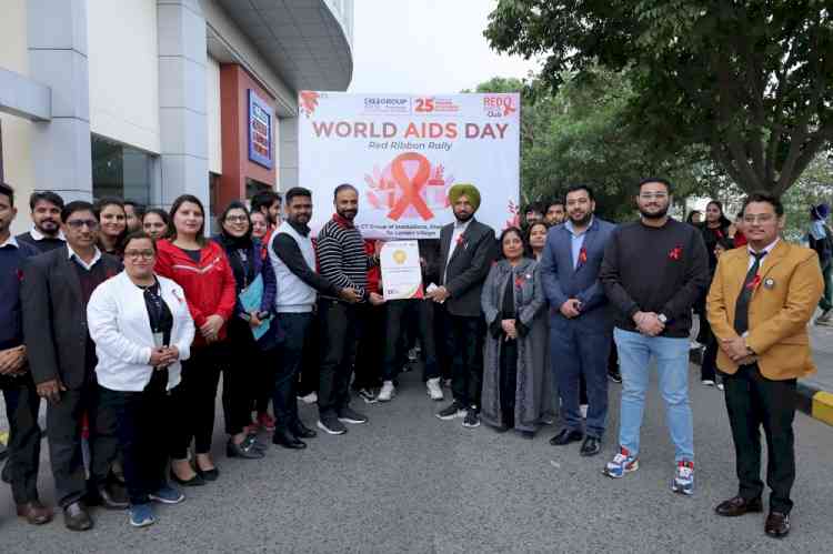 CT Group Marks World AIDS Day with Red Ribbon Rally, Promoting HIV Awareness and Combatting Stigmas