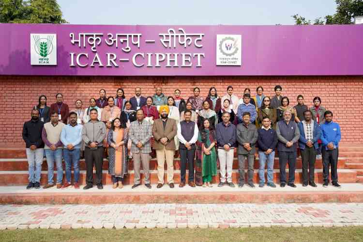 ICAR–Central Institute of Post–Harvest Engineering and Technology inaugurates Winter School to Propel Millet Renaissance