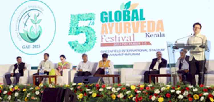 Global Ayurveda conclave stresses on ties among nations for growth of traditional medicines