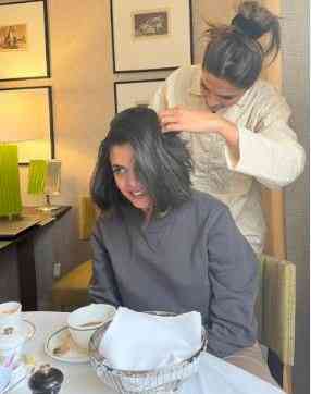 Deepika Padukone tries her hairstyling skills on friend 