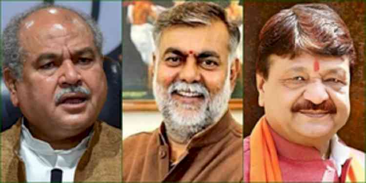 MP Assembly polls: Union Ministers Tomar, Prahlad Patel, BJP General Secy Vijayvargiya win, Kulaste loses