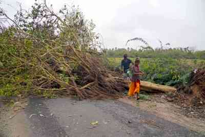Cyclone Michaung crosses Andhra coast, triggers heavy rains