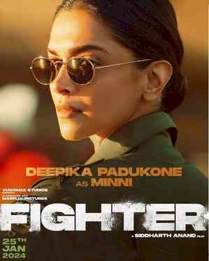 Deepika Padukone is Squadron Leader Minal Rathore in 'Fighter'