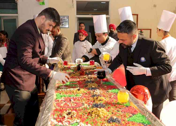 CT Group of institutions hosts grand cake mixing ceremony organised by Department of Hospitality Management