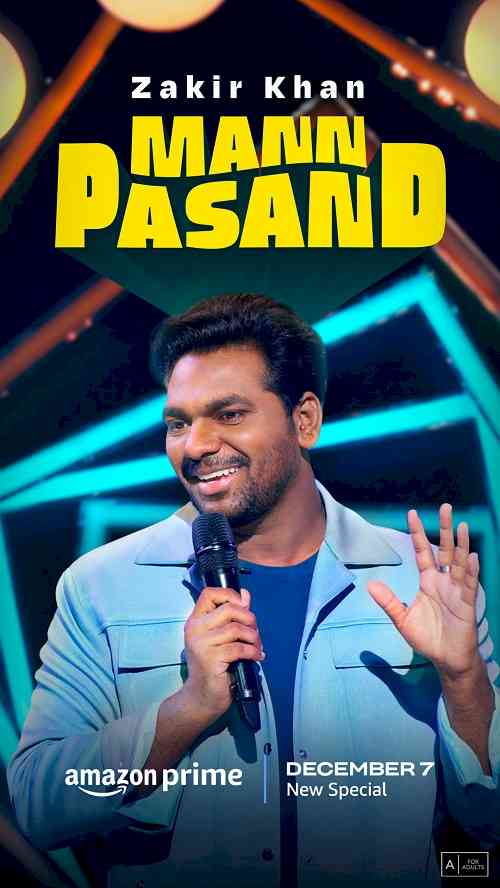 Prime Video Launches the Trailer of Zakir Khan’s Stand-up Special, Mann Pasand