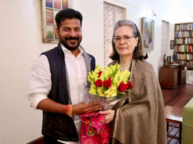 'Probably yes', Sonia on attending Revanth Reddy's oath-taking ceremony