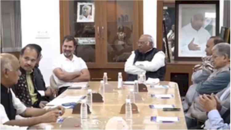 INDIA leaders meet at Kharge's residence, says next date of INDIA meeting to be announced soon