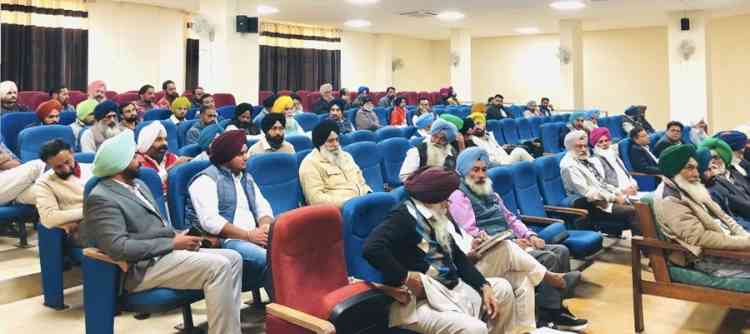 167 Farmers and farm women attend PAU Kisan Club Training Camp