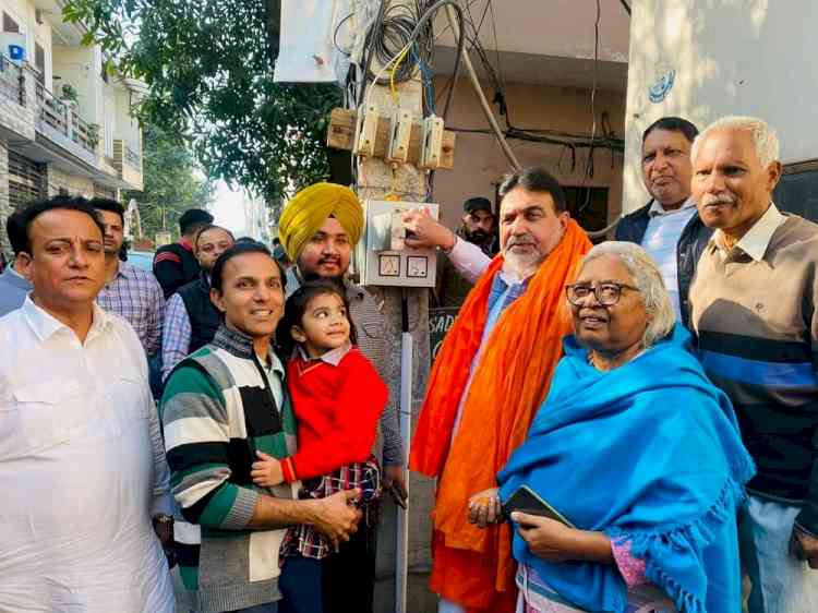 MLA Prashar inaugurate three tubewells projects to streamline water supply  