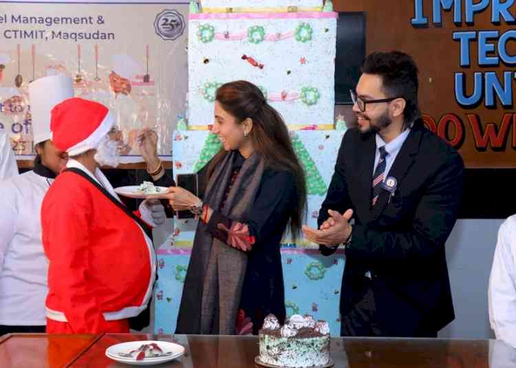 CT Group’s Hospitality Students Create Punjab's Tallest 12-Foot Cake