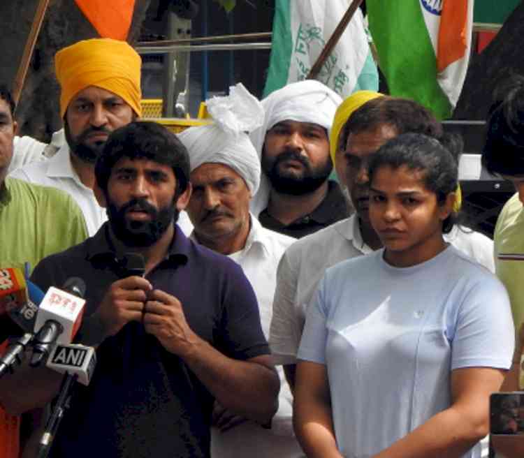 Bajrang, Sakshi request Anurag Thakur to stop Brij Bhushan-loyalist from contesting WFI polls