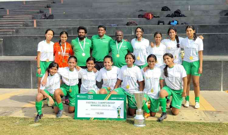 Greenwood High students win inter school soccer tournament