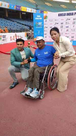 Khelo India Para Games: Monu Ghanghas continues Asian Para Games form with gold 