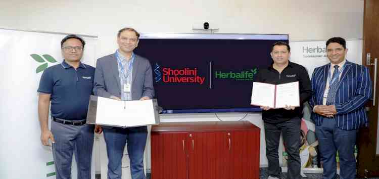 Herbalife India & Shoolini University launch India's 1st management programme in Direct Selling