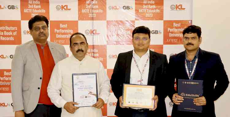 KLH Hyderabad and Vijayawada Campuses of KL Deemed to be University Garner Top Honors