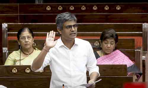 AAP MP Sandeep Pathak urges Centre to release pending funds for Punjab