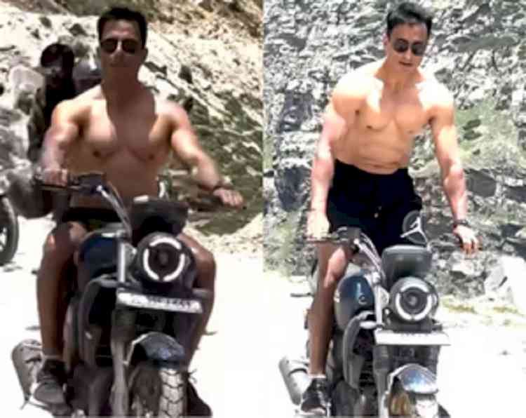Sonu Sood gives sneak peek into his roller coaster ride from shoot of 'Fateh'