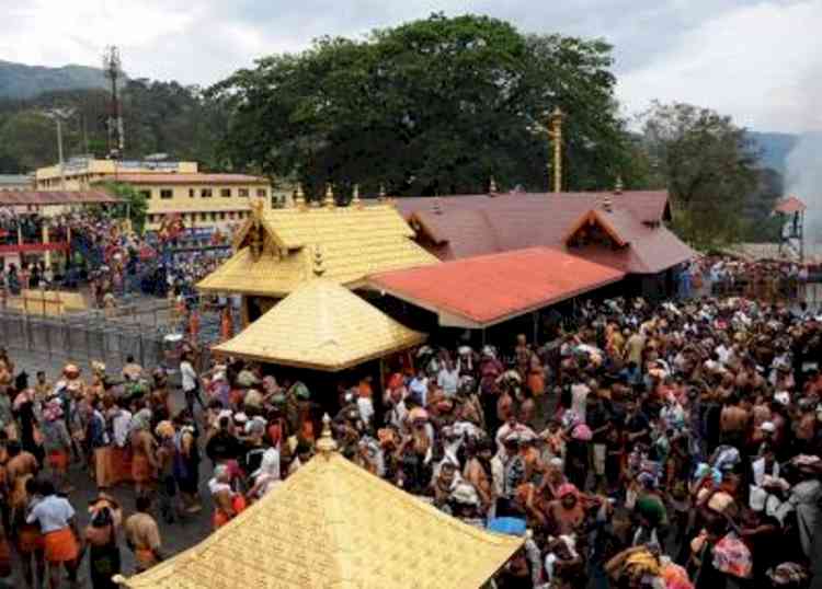 Huge pilgrim turnout in Sabarimala, but revenues fall by Rs 20 cr