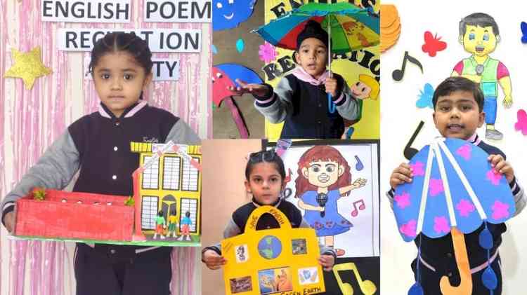 Budding Poets of Innokids of Innocent Hearts spellbound the audience
