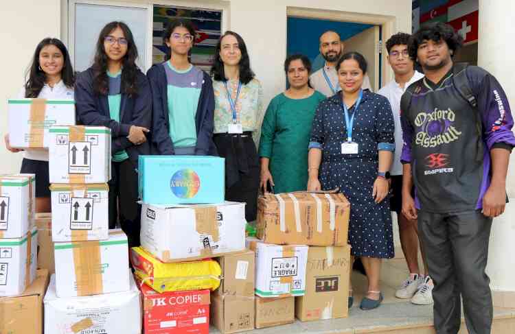 Canadian International School community undertake ‘Joy of Sharing’ drive for under-privileged