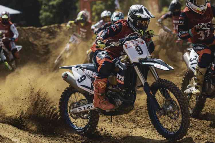 PETRONAS TVS Racing wins the 15th Indian National Supercross Championship title