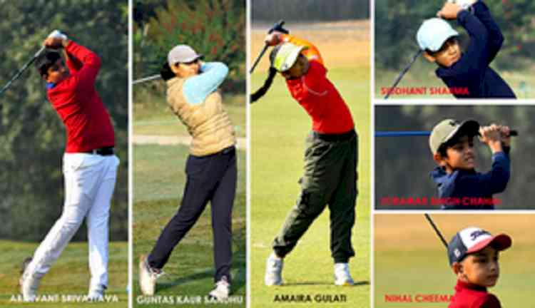 Arshvant and Guntas shine in US Kids Golf India North Tour finale