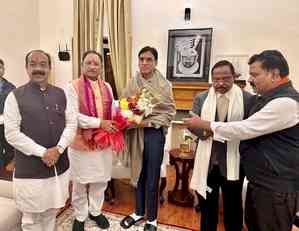Chhattisgarh CM Sai calls on Mandaviya