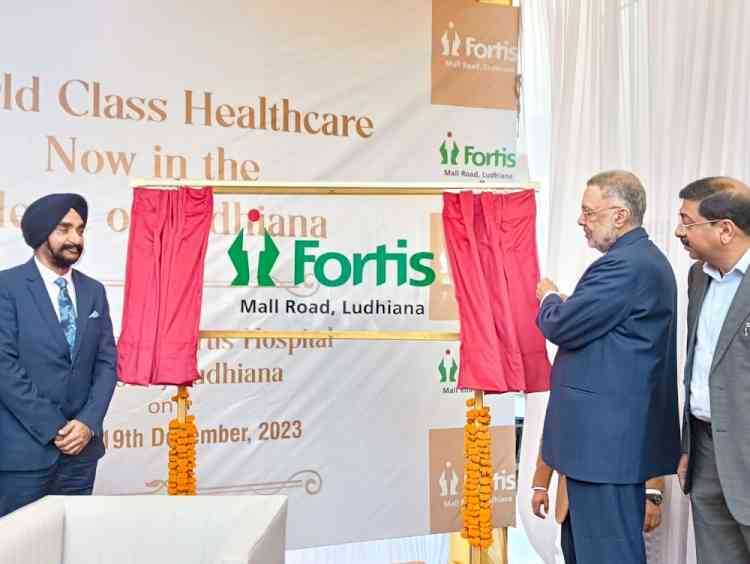 Punjab Health Minister inaugurates Fortis Hospital in Ludhiana, to be 4th multi-speciality hospital in Punjab