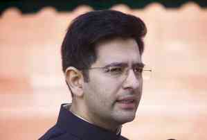 Democracy has been suspended not MPs: Raghav Chadha