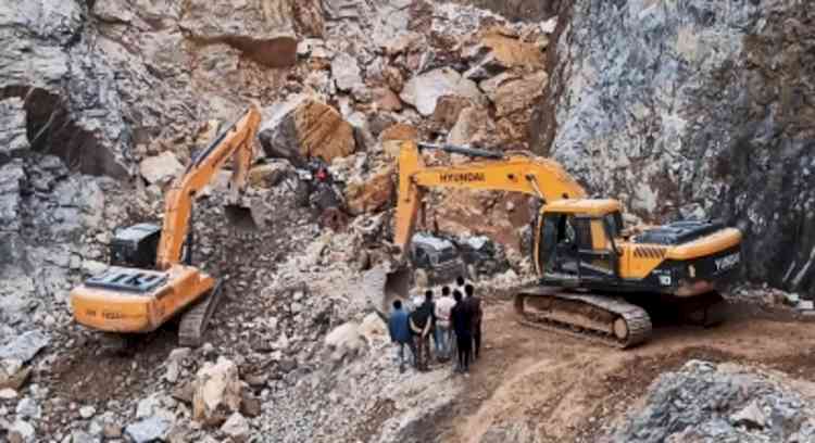 Cave-in at Mizoram stone quarry leaves three missing