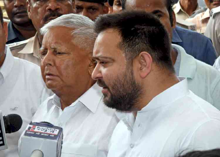 ED summons Lalu, Tejashwi for questioning in alleged land for job scam