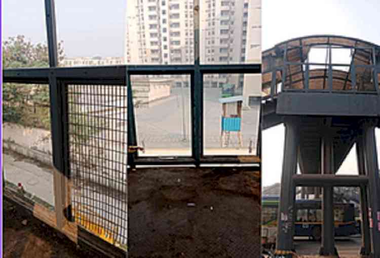 Class 9 student falls to death from foot over bridge in Delhi