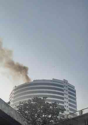 Fire breaks out in Gopaldas building in Delhi