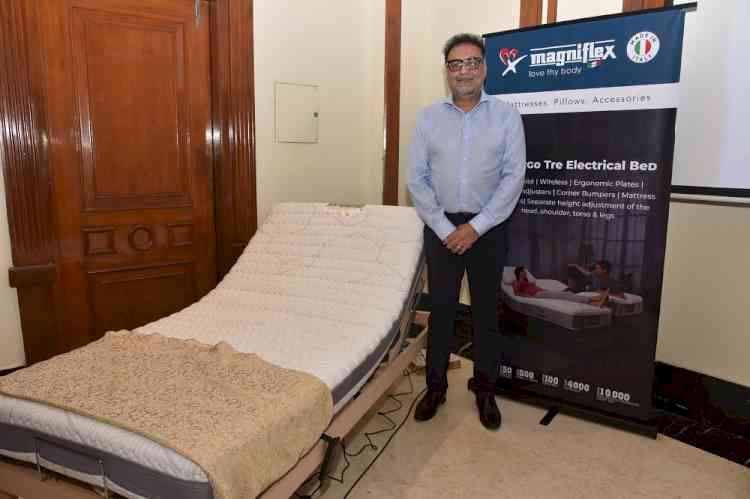 Magniflex India launches Ergo Tre Electric Bed in Hyderabad 