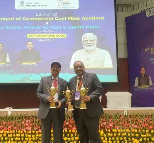 NTPC Coal Mining Projects Shine Bright with Star Rating Awards for Sustainable Mining Excellence