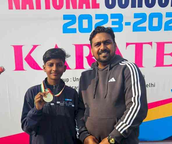 राष्ट्रीय कराटे प्रतियोगिता में अंडर-14 का खिताब हांसी की छात्रा पूजा के नाम