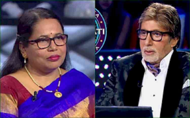 ‘KBC’: Rekha Pandey gets a gift for Abhishek Bachchan, tells Big B Abhishek is an ideal son
