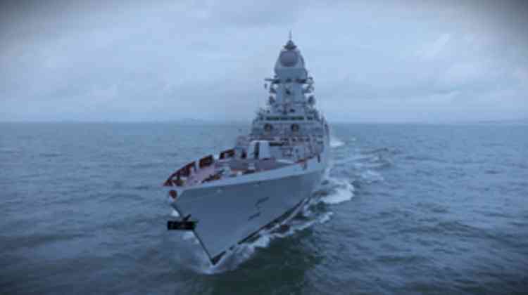 Indian Navy's new stealth destroyer 'Imphal' set for commissioning