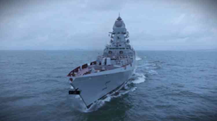 Indian Navy's new stealth destroyer 'Imphal' set for commissioning