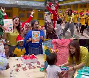 Sneha Wagh celebrates Christmas with NGO kids: 'It made my life little better'