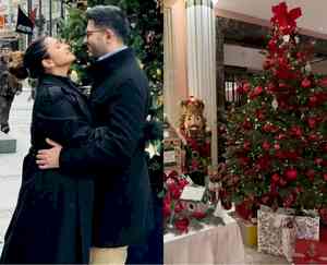 Parineeti gives glimpse into her Christmas celebrations with ‘Santa’ Raghav Chadha