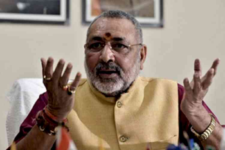Bihar witnessing ‘Jungle Raj’, claims Giriraj Singh