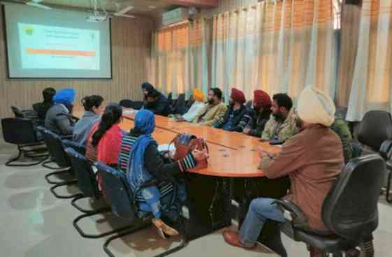 KVK Amritsar imparts In-Service Training in CBC-Intrepretation