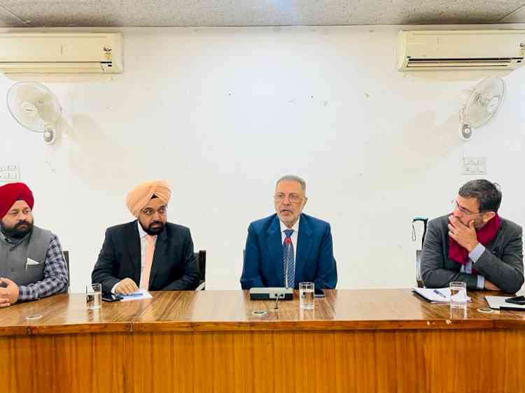 Health Minister Balbir Singh reviews progress of healthcare schemes in Ludhiana