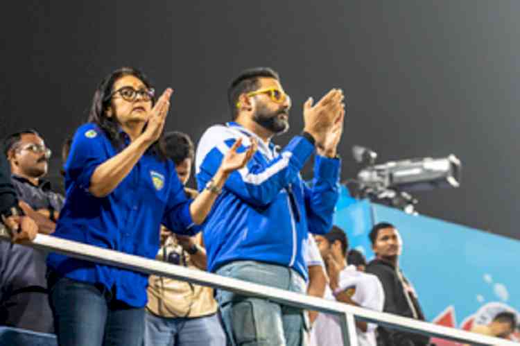 ISL's 10th season is a moment of great pride for Indian football, says Abhishek Bachchan
