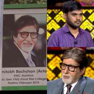 Amitabh Bachchan gets nostalgic as ‘KBC 15’ contestant shares the same college hostel room