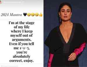 'Keep myself out of arguments', Kareena shares her New Year Mantra