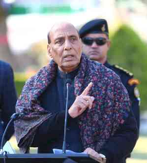 Govt equipping armed forces with latest weapons to face challenges: Rajnath Singh